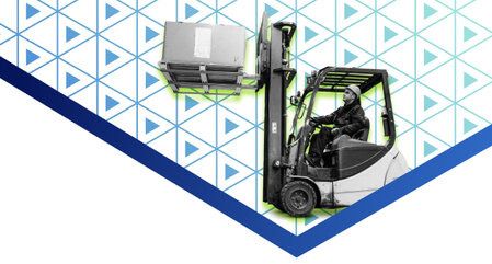 Forklift Banner